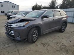 Salvage cars for sale at Windsor, NJ auction: 2017 Toyota Highlander SE