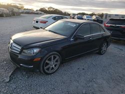 Salvage cars for sale at Madisonville, TN auction: 2013 Mercedes-Benz C 350