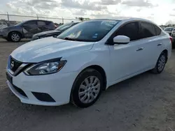 Salvage cars for sale at Houston, TX auction: 2016 Nissan Sentra S