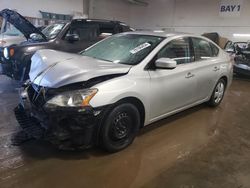 Salvage cars for sale at Elgin, IL auction: 2013 Nissan Sentra S