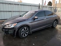 Carros salvage sin ofertas aún a la venta en subasta: 2017 Honda Accord EXL