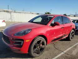 Porsche salvage cars for sale: 2018 Porsche Macan Turbo