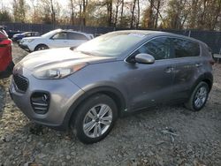 KIA salvage cars for sale: 2017 KIA Sportage LX