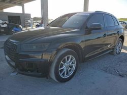 Salvage cars for sale at West Palm Beach, FL auction: 2018 Audi Q5 Premium