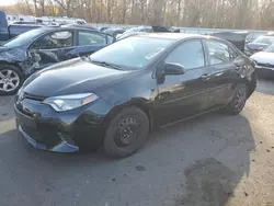 Toyota Corolla Vehiculos salvage en venta: 2016 Toyota Corolla L