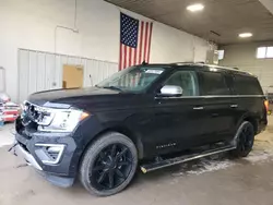 2019 Ford Expedition Max Platinum en venta en Des Moines, IA