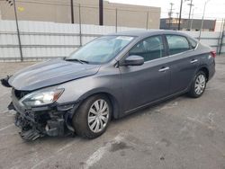 Vehiculos salvage en venta de Copart Sun Valley, CA: 2018 Nissan Sentra S