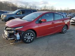 Salvage cars for sale at Marlboro, NY auction: 2022 Toyota Prius Prime LE