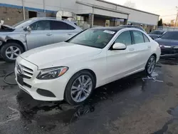 Salvage cars for sale at New Britain, CT auction: 2015 Mercedes-Benz C 300 4matic