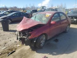 Salvage cars for sale at Duryea, PA auction: 2009 KIA Spectra EX