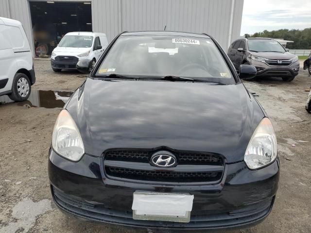 2010 Hyundai Accent Blue