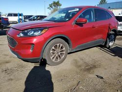 Salvage cars for sale at Woodhaven, MI auction: 2021 Ford Escape SE