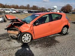 Salvage cars for sale at Hillsborough, NJ auction: 2014 Toyota Prius C