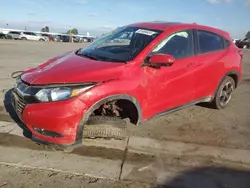 Salvage cars for sale at Fresno, CA auction: 2018 Honda HR-V EX