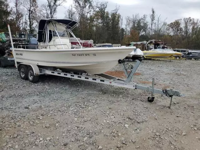 2001 Sea Pro Boat