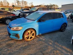 Salvage cars for sale at Spartanburg, SC auction: 2019 Volkswagen GTI S