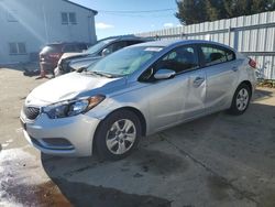 KIA salvage cars for sale: 2016 KIA Forte LX