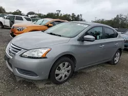 Salvage cars for sale at Riverview, FL auction: 2014 Nissan Sentra S