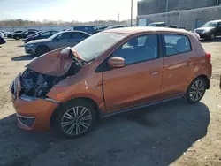 Salvage cars for sale at Fredericksburg, VA auction: 2017 Mitsubishi Mirage GT