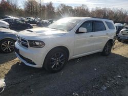 Dodge salvage cars for sale: 2017 Dodge Durango GT