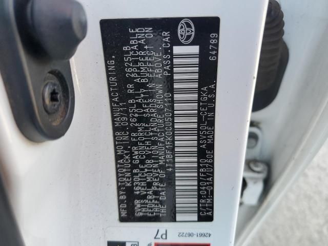 2012 Toyota Camry Base