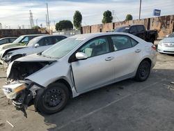 Toyota Corolla l salvage cars for sale: 2015 Toyota Corolla L