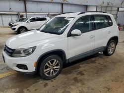 Salvage cars for sale from Copart Mocksville, NC: 2016 Volkswagen Tiguan S