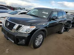 Salvage cars for sale at Brighton, CO auction: 2019 Nissan Armada SV