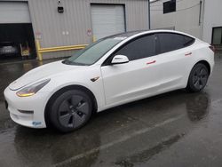 Salvage cars for sale from Copart Vallejo, CA: 2021 Tesla Model 3