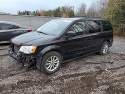 Salvage cars for sale at Cookstown, ON auction: 2013 Dodge Grand Caravan SE