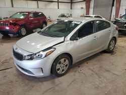 Salvage cars for sale at auction: 2017 KIA Forte LX