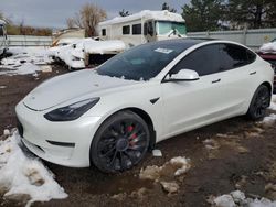 Salvage Cars with No Bids Yet For Sale at auction: 2023 Tesla Model 3