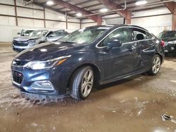 2016 Chevrolet Cruze Premier en venta en Lansing, MI