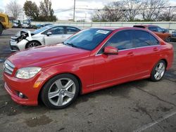 Salvage cars for sale at Moraine, OH auction: 2010 Mercedes-Benz C 300 4matic