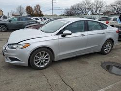 Salvage cars for sale at Moraine, OH auction: 2017 Ford Fusion SE