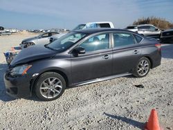 Salvage cars for sale at Taylor, TX auction: 2015 Nissan Sentra S