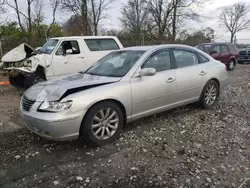 Salvage cars for sale at Cicero, IN auction: 2009 Hyundai Azera SE