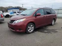 Toyota Sienna le salvage cars for sale: 2013 Toyota Sienna LE