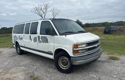 Chevrolet Express Vehiculos salvage en venta: 2002 Chevrolet Express G3500