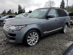 2015 Land Rover Range Rover Supercharged en venta en Graham, WA