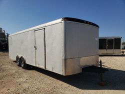 Salvage trucks for sale at Temple, TX auction: 2003 Haulmark Encl Trailer