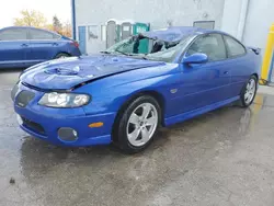 Salvage cars for sale at Columbus, OH auction: 2005 Pontiac GTO