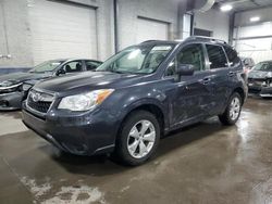 Vehiculos salvage en venta de Copart Ham Lake, MN: 2014 Subaru Forester 2.5I Premium