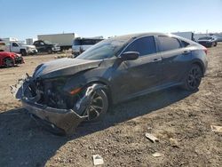 Salvage cars for sale at Houston, TX auction: 2019 Honda Civic Sport