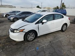 2012 Honda Civic LX en venta en Van Nuys, CA