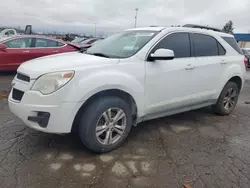 Chevrolet Equinox lt salvage cars for sale: 2015 Chevrolet Equinox LT