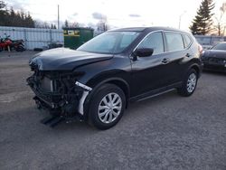 Salvage cars for sale at Bowmanville, ON auction: 2017 Nissan Rogue S