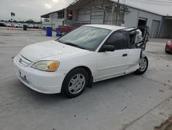 Honda Civic lx salvage cars for sale: 2001 Honda Civic LX