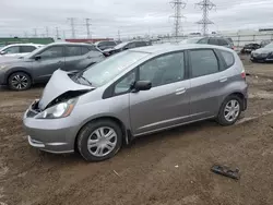 Salvage cars for sale at Elgin, IL auction: 2010 Honda FIT