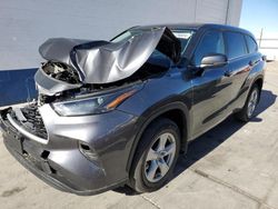 Toyota salvage cars for sale: 2024 Toyota Highlander LE